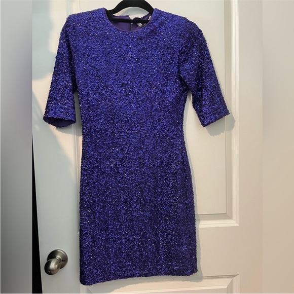 Alice & Olivia Mini Dress Purple Size 4